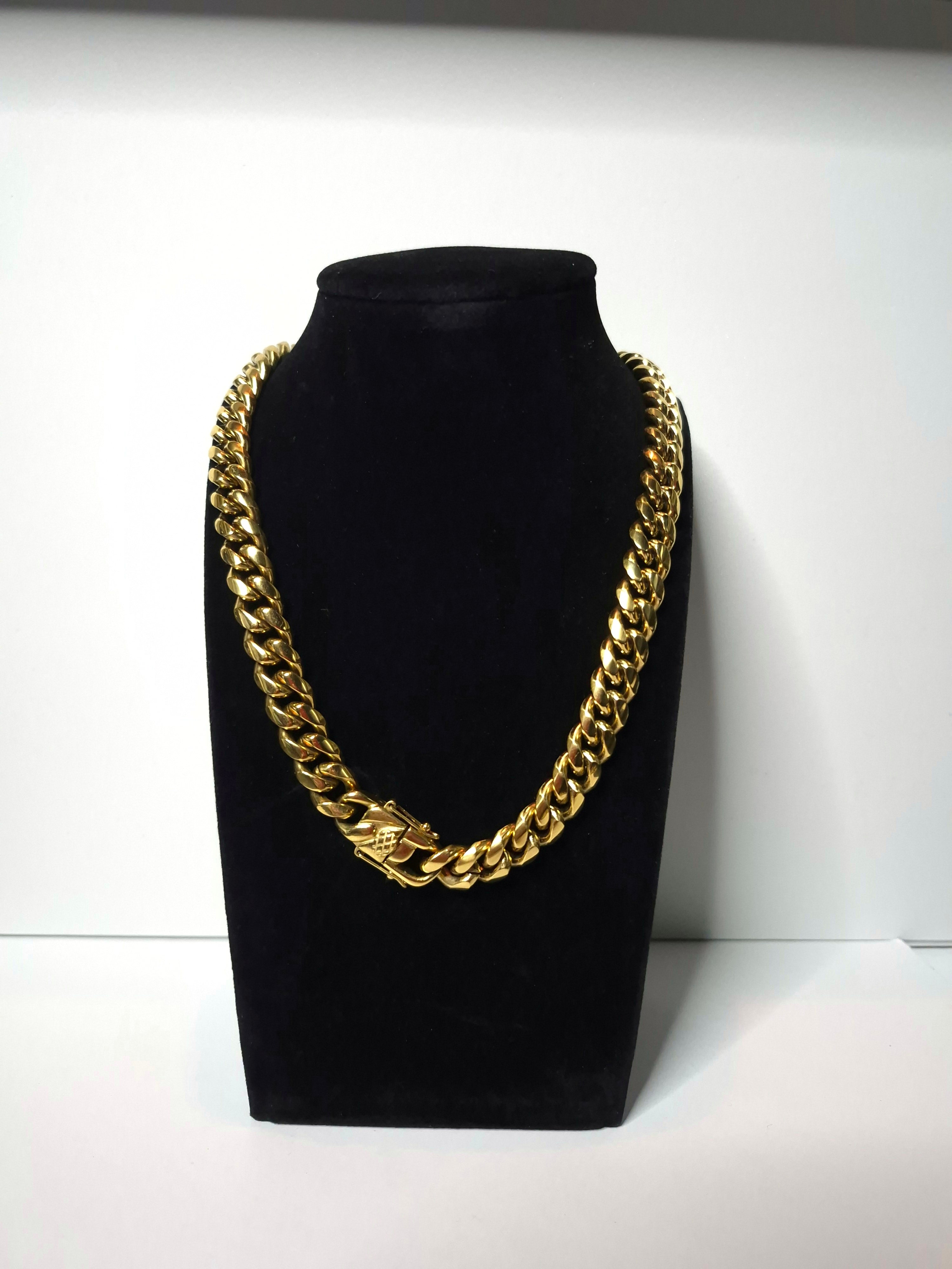 Imperial Link – Colier Placat cu Aur 18K Super-Premium | Goldenera