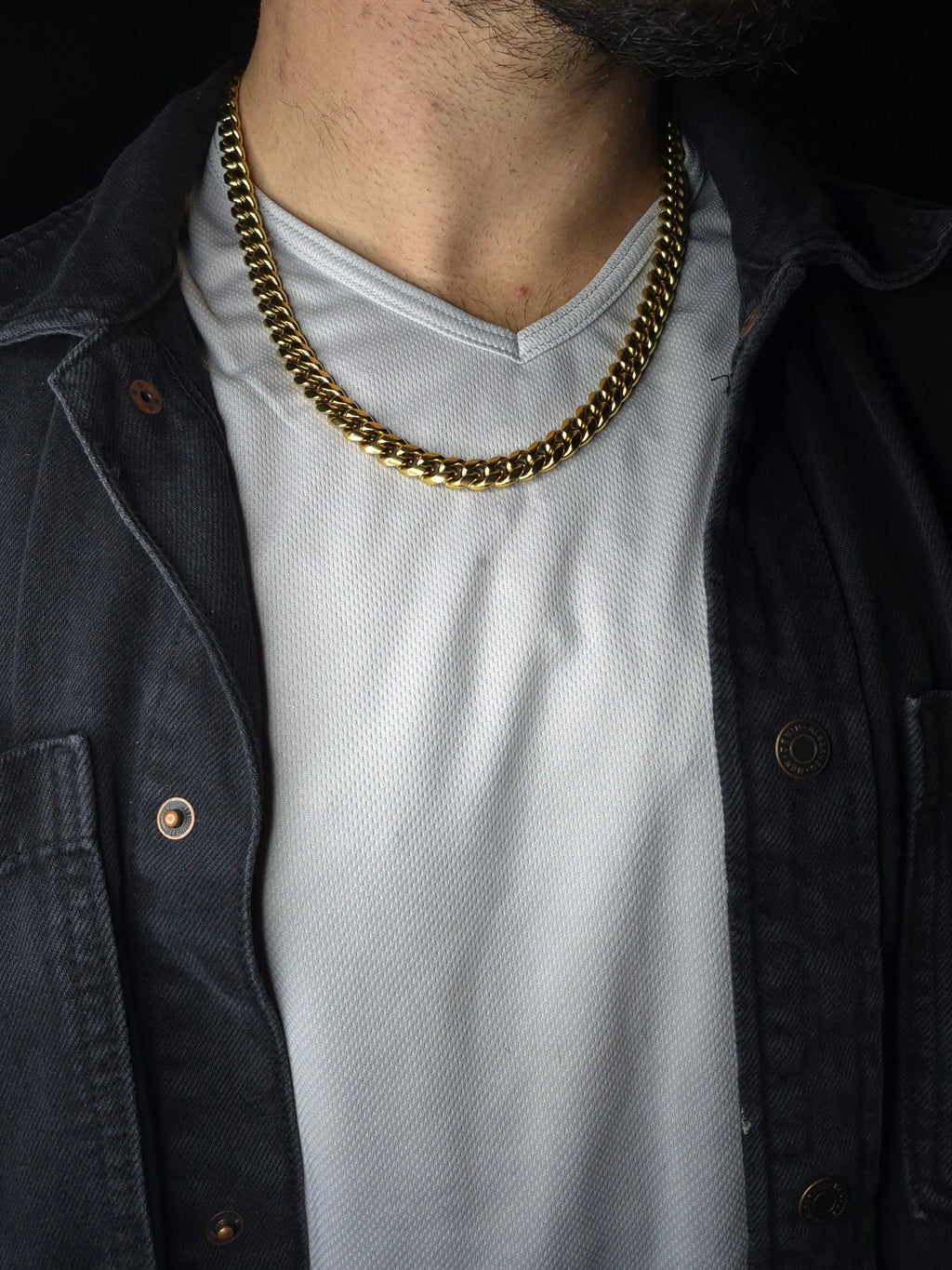 Imperial Link – Colier Placat cu Aur 18K Super-Premium | Goldenera