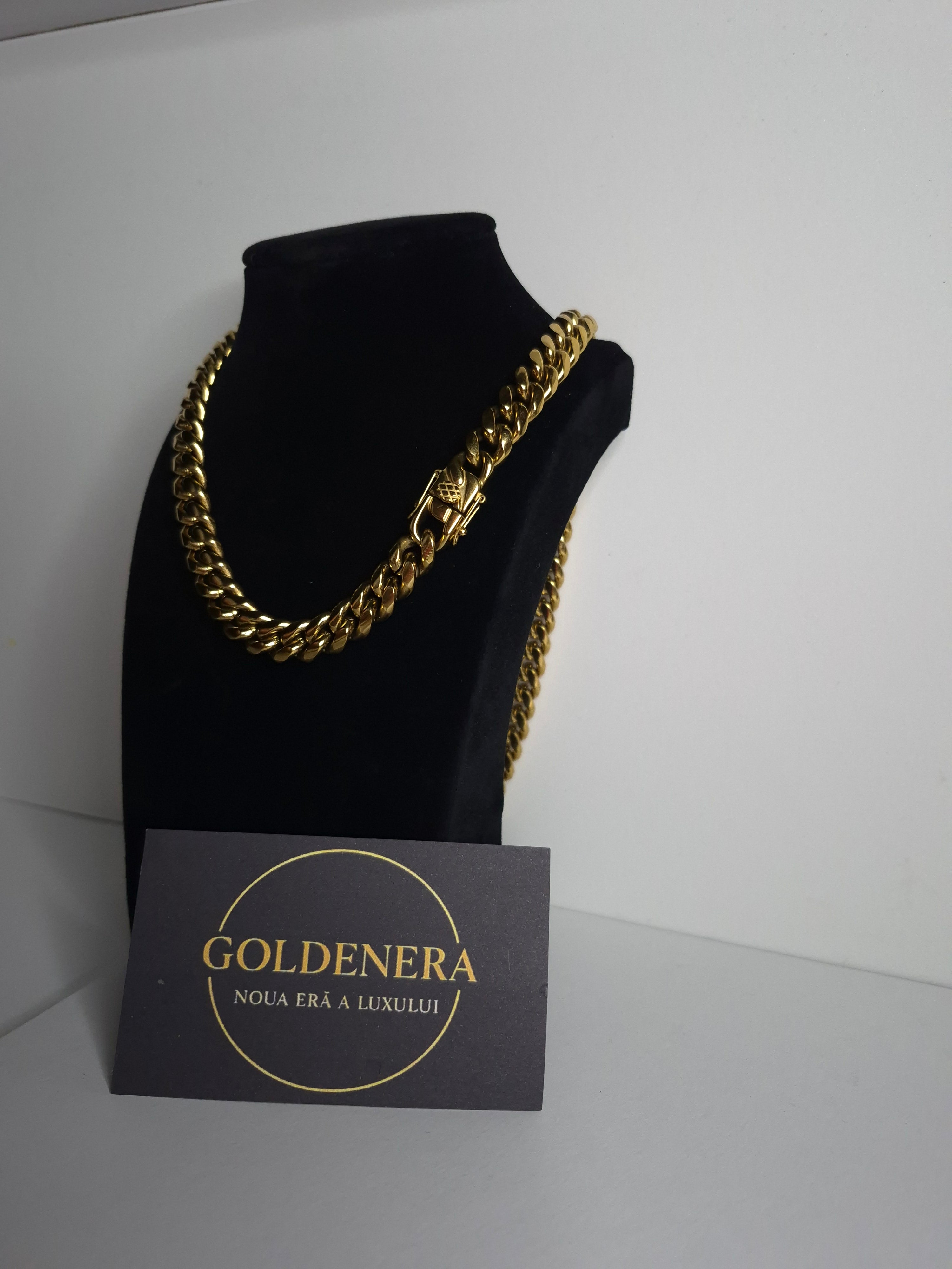 Imperial Link – Colier Placat cu Aur 18K Super-Premium | Goldenera