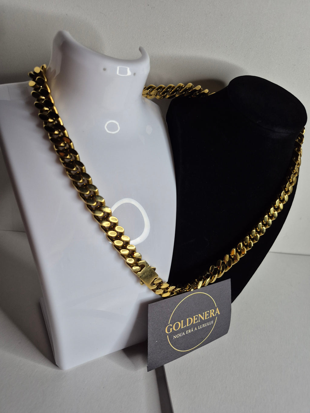 Regal Chain – Lant Placat cu Aur 18K Marime Medie Premium | Goldenera