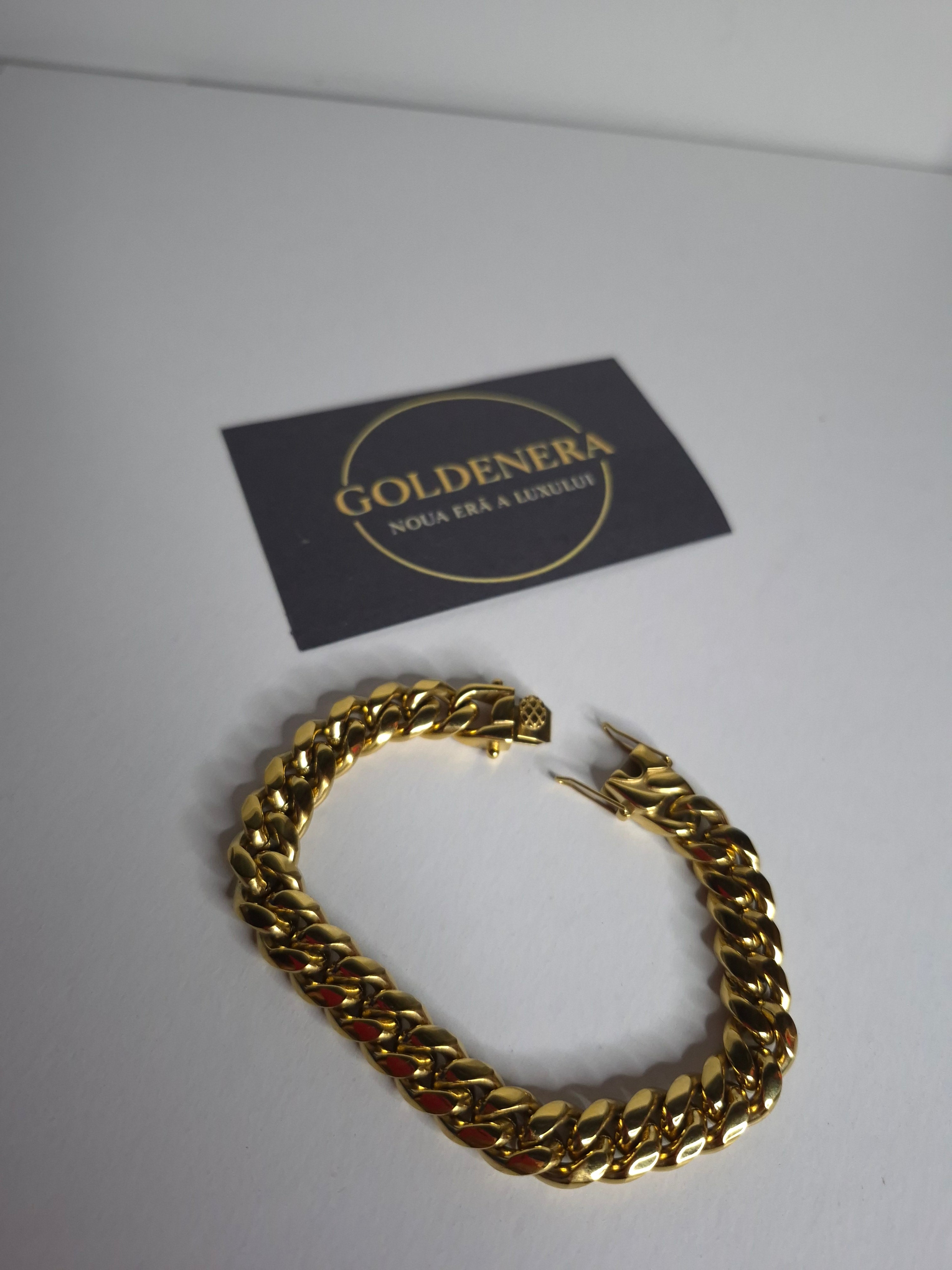 Imperial Link - Bratara  Placata cu Aur de 18K Super-Premium | Goldenera
