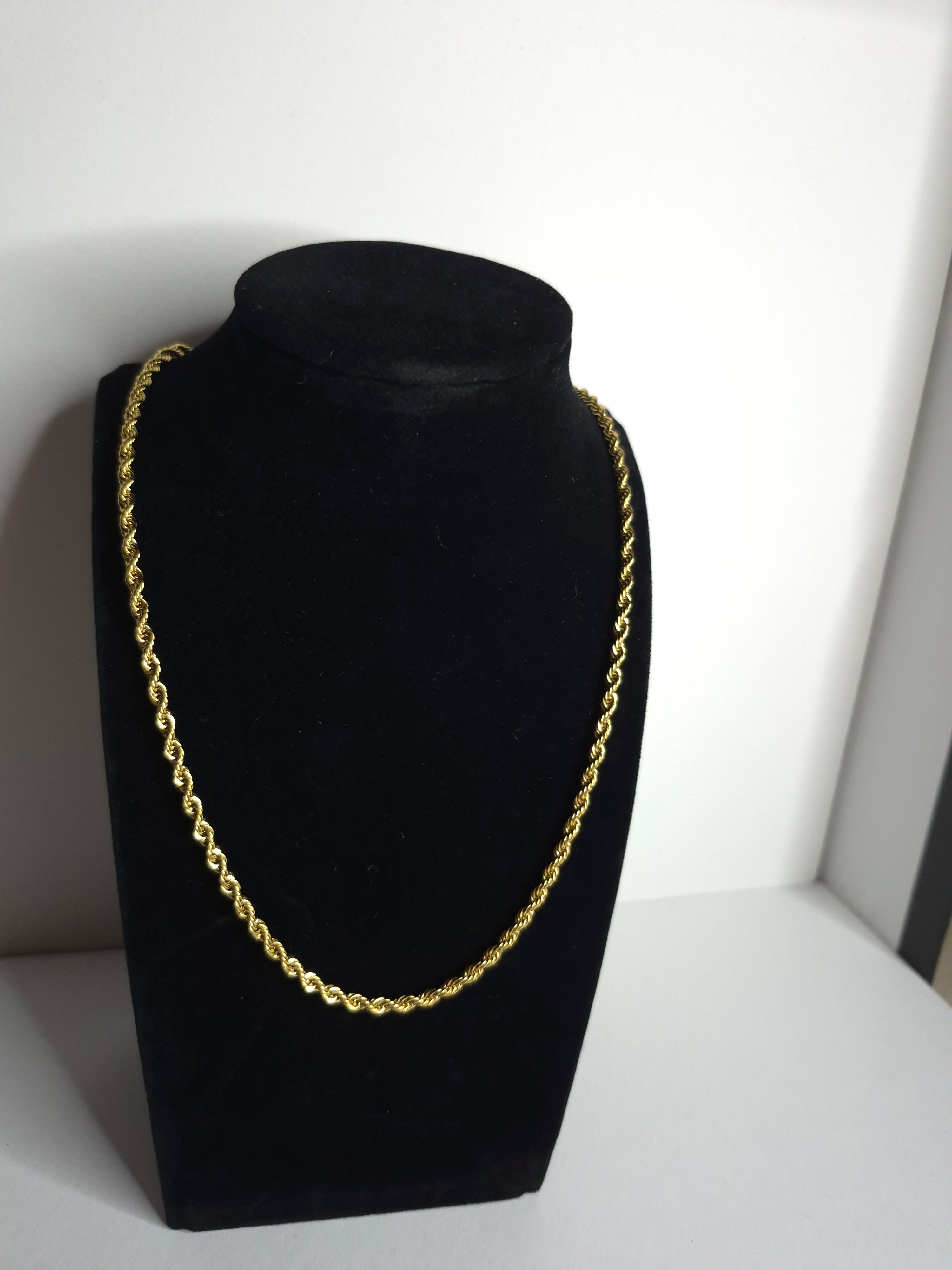 Royal Weave – Colier împletit de lux placat cu aur 18K