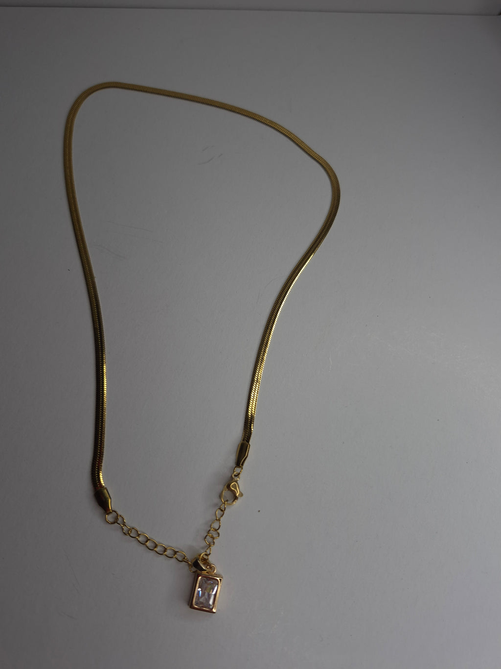 Colier cu Pandantiv Placat cu Aur 18K