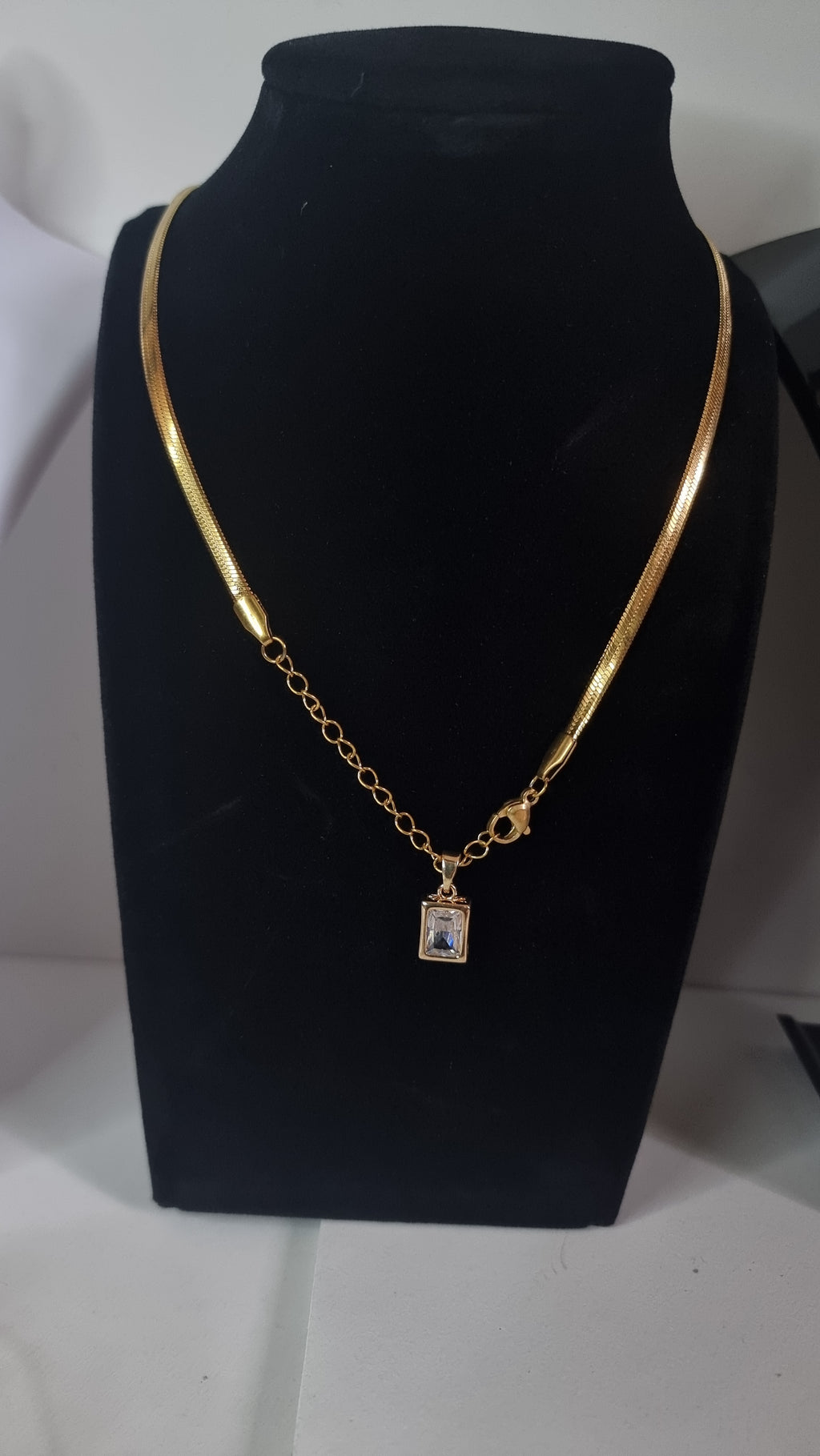 Colier cu Pandantiv Placat cu Aur 18K