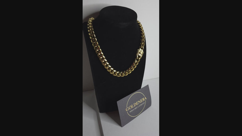 Imperial Link – Colier Placat cu Aur 18K Super-Premium | Goldenera